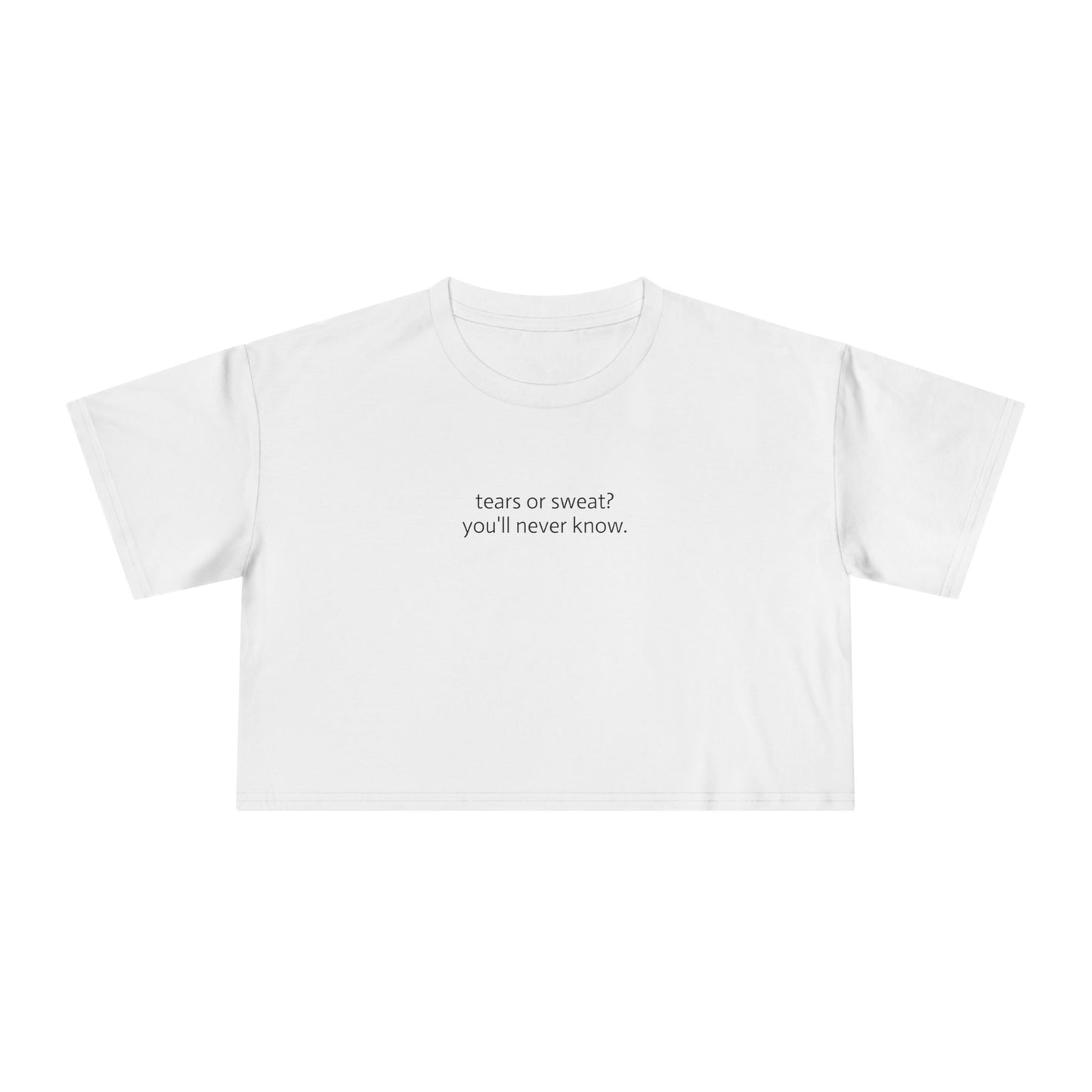 You'll Never Know Crop