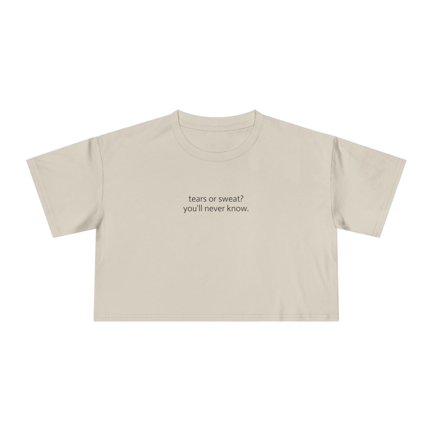 You'll Never Know Crop