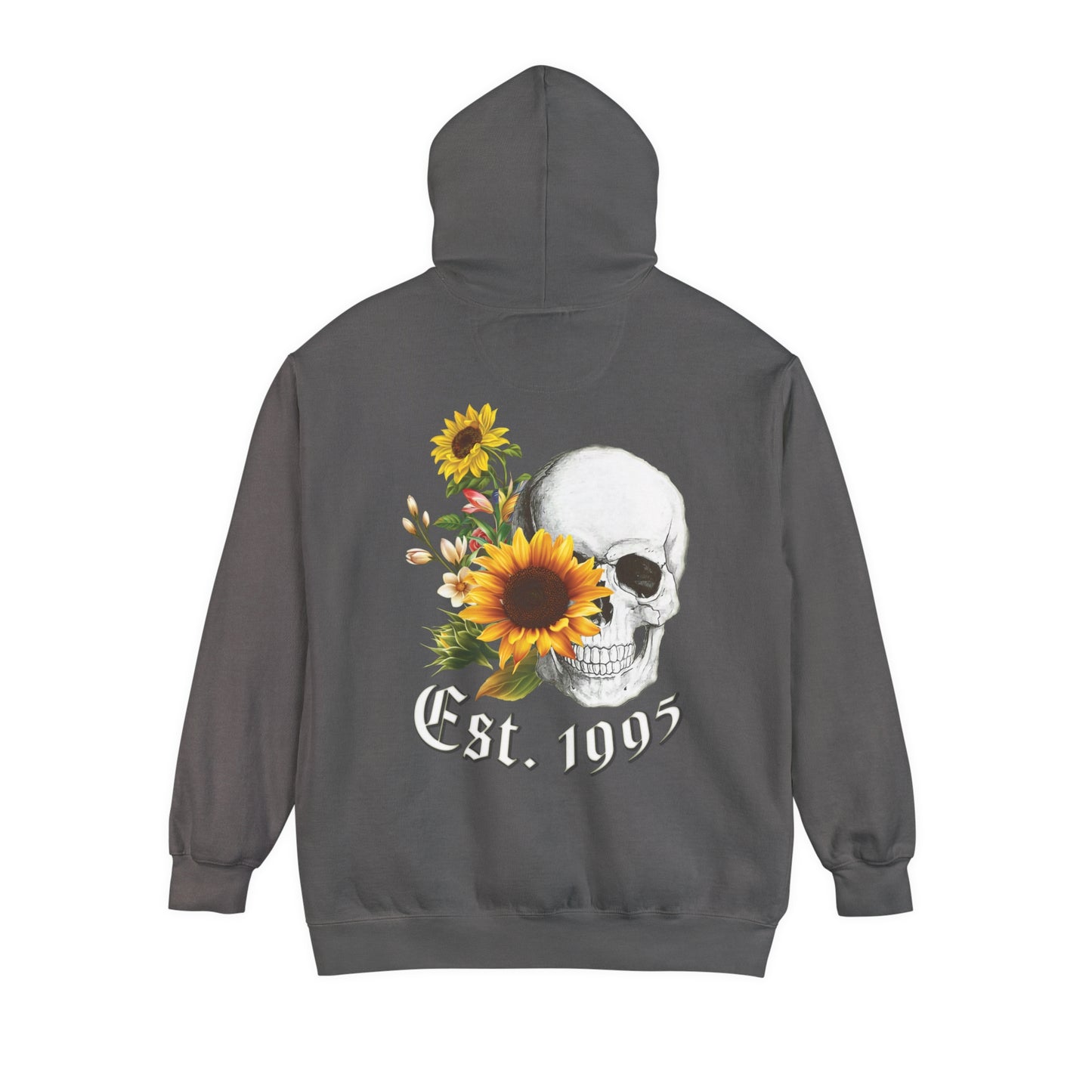 Built Different Floral Hoodie