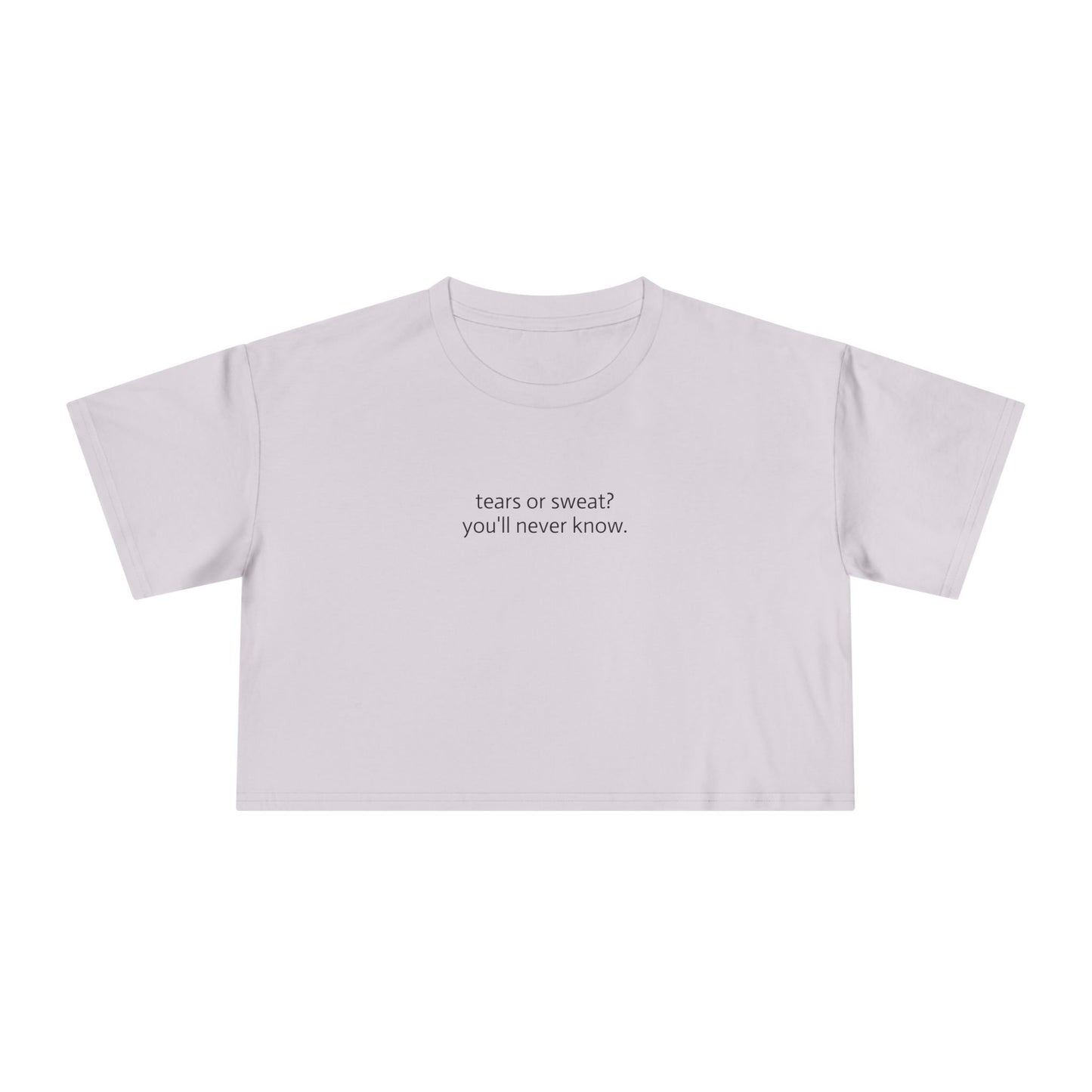 You'll Never Know Crop