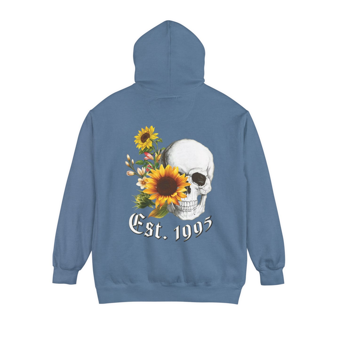 Built Different Floral Hoodie