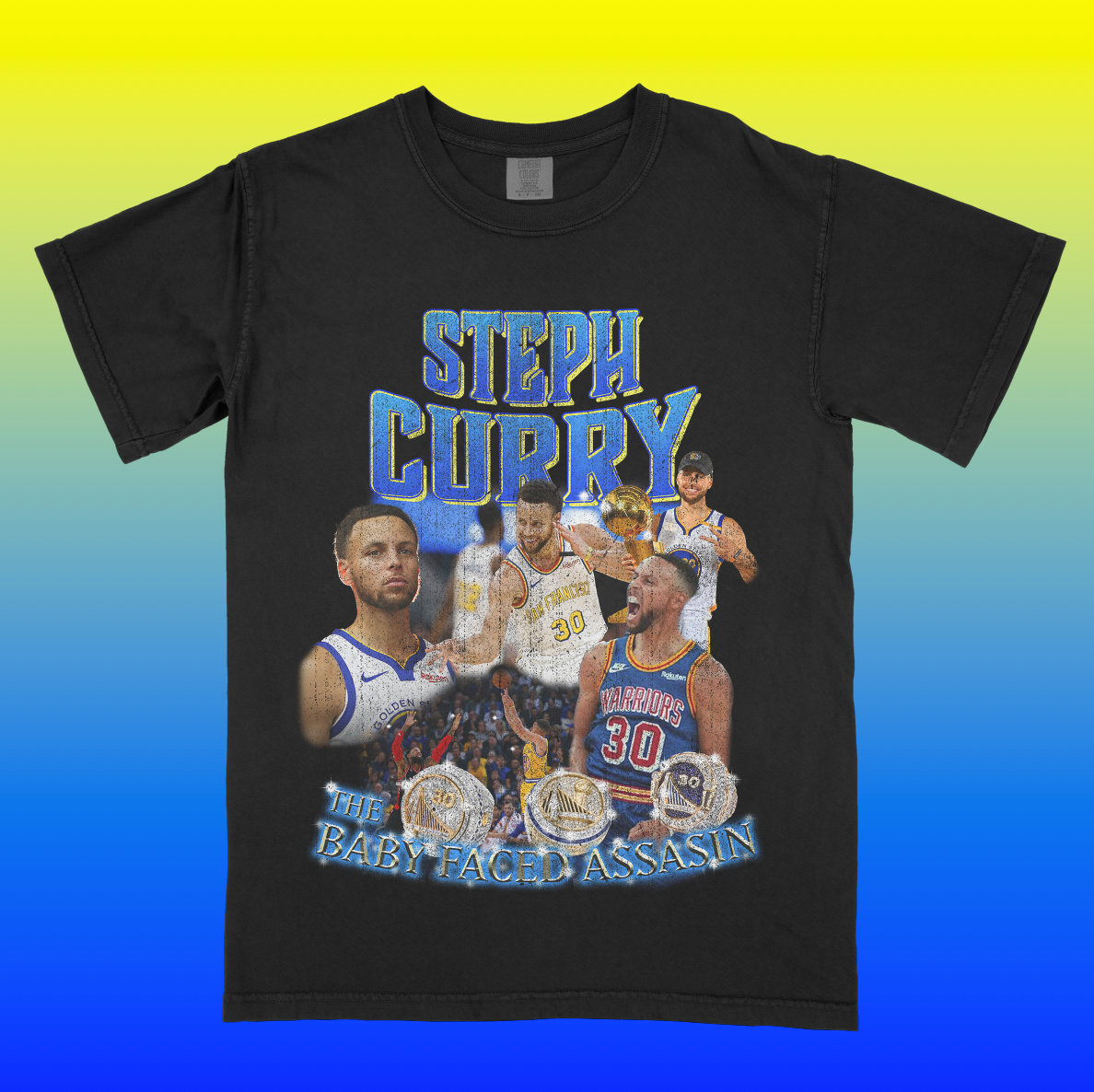 Steph Curry Cartoon shirt. Youth sized medium, - Depop